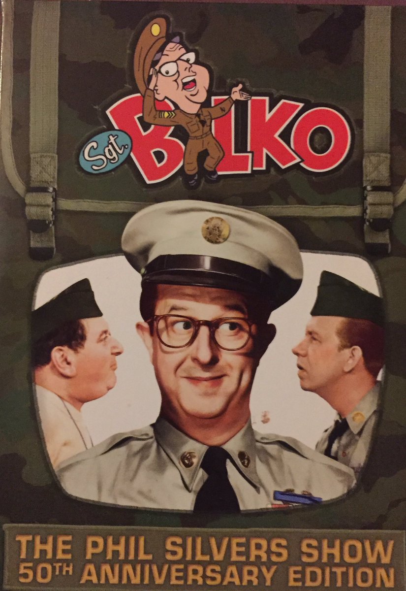 FrankMalfitano's tweet photo. Still one of the funniest #classictv shows #PhilSilvers #SgtBilko #1950s #sitcom #armycomedy https://t.co/Lanncvkp25