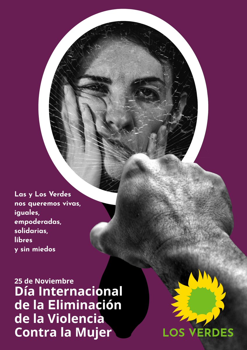 Día Internacional de la Eliminación de la Violencia Contra la Mujer

#LosVerdes #25N #25NContraLasViolenciasMachistas