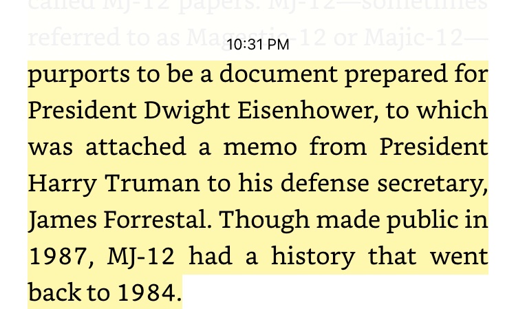 So it allegedly starts with these documents anonymously sent through the mail (you might even say *posted* by an *anon*, in fact :D).And what do they say?That the federal government has known UFOs were really extraterrestrial since the 1940s & has kept it secret for Reasons.