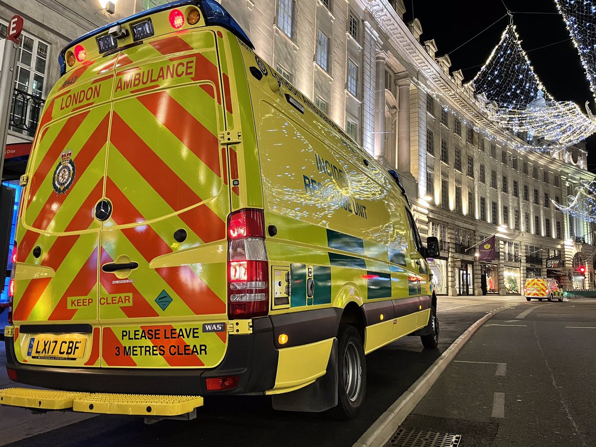 London Ambulance Service HART tweet media
