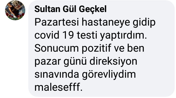 selcukkocaoglu1's tweet photo. Tüm dünyanın bire bir yaptığı direksiyon sınavını kışın camları kapalı aynı arabada 4 kişiye 8 saat boyunca yaptıran ÖÖKGM ve Sürücü Eğitimleri Daire Başkanı derhal işten el çektirilsin. Her sınavdan pozitif vaka haberi alıyoruz, daha ne bekliyorsunuz @ziyaselcuk @tcmeb @FOXhaber https://t.co/kPX3qQnFFG
