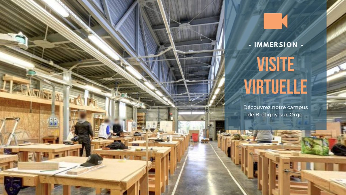 BtpIdf's tweet photo. Nos CFA, comme si vous y étiez 🎥  

Cette semaine, découvrez notre campus de Brétigny-sur-Orge en visite virtuelle ici 👉 https://t.co/XMHgOoDPun

_____
#visitevirtuelle #btpcfaidf #cfa #formationprofessionnelle #campus https://t.co/P428T5fTL4