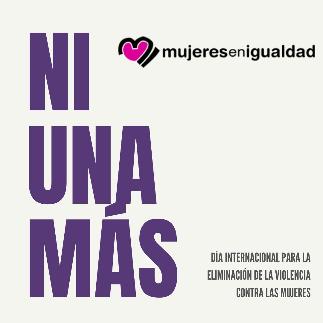 Mujeres en Igualdad tweet media