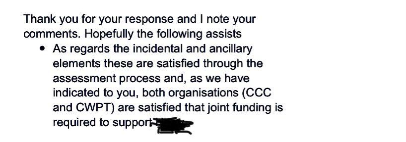 Cat_Woman59's tweet image. When the council’s response over not applying regulations is totally inadequate ... #Continuinghealthcarescandal #NationalFramework @SWACoventry @coventrycc @CovRugbyCCG @ardengem @ExpressOGrady