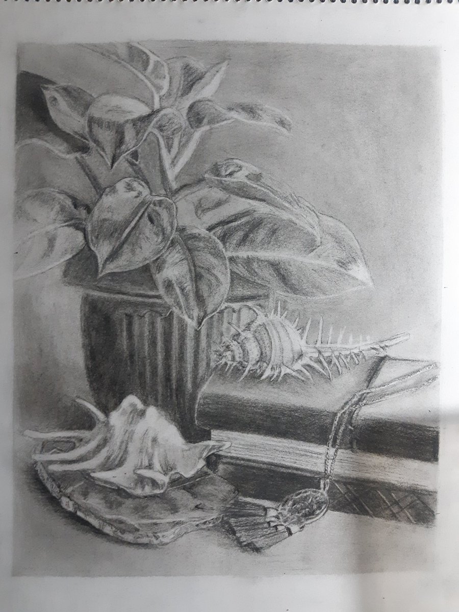 Dumping my process pics on the recent still life 