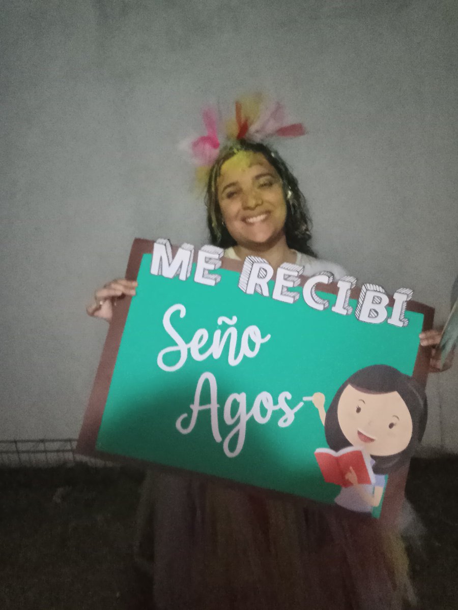Agosjmoran's tweet photo. ¡¡ ME RECIBÍ !! 24/11/2020
SOY PROFESORA DE EDUCACIÓN PRIMARIA.
.
A EDUCAR QUE EL SISTEMA SE TRANSFORMA DESDE ADENTRO. https://t.co/i2OnNC0kzk