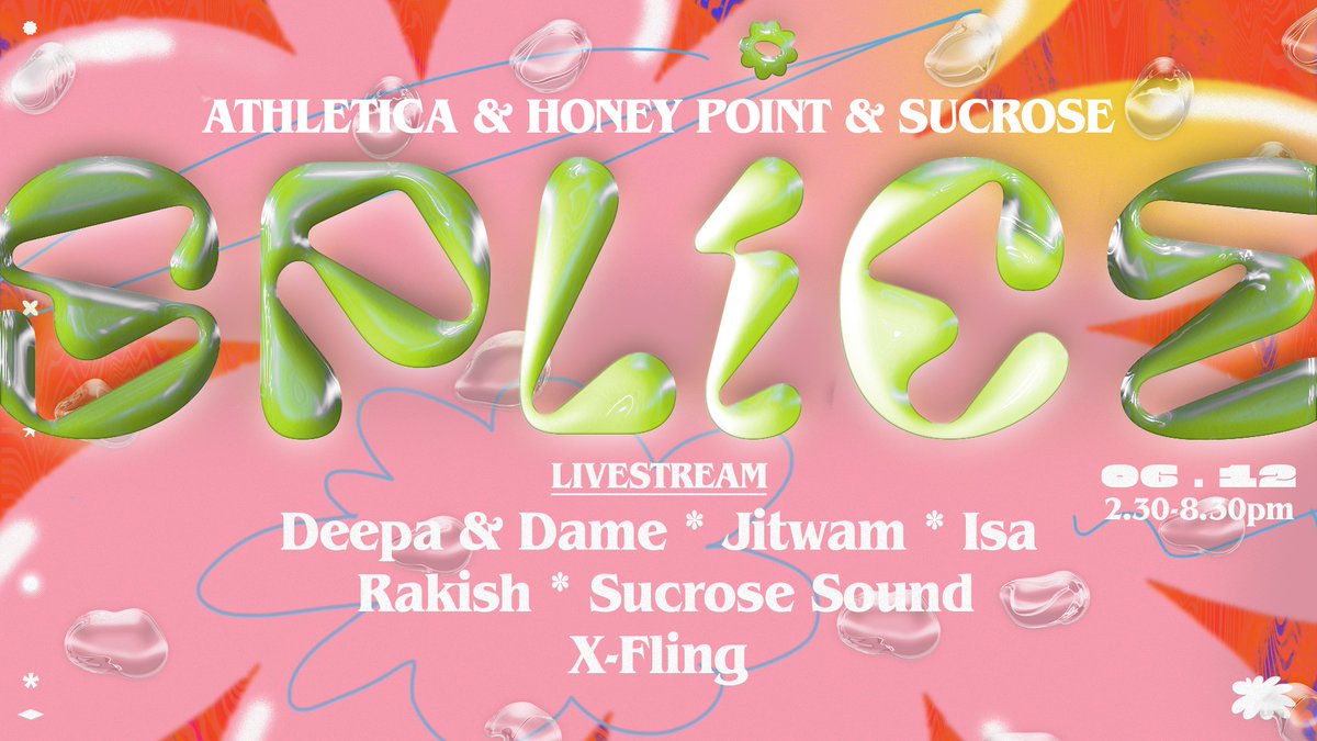athleticaaa's tweet photo. A soft return to the (virtual) dance floor ☀️🌸🌿 a zesty zingy day stream on Dec 6 in collab w Honey Point and Sucrose, fundraising for @chalohq charities and the Aboriginal Legal Service 🌸🌸 event here: https://t.co/xuUoPOUMTr https://t.co/dNOpTcu2bp