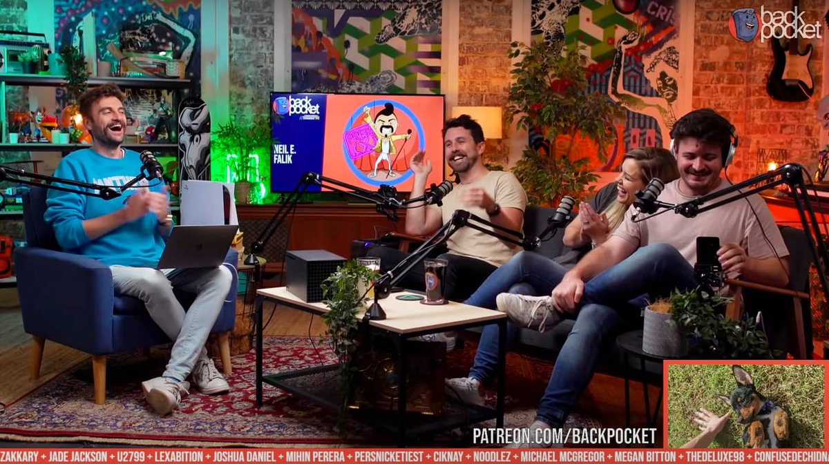 hexsteph's tweet photo. BACK POCKET is on TONIGHT instead of Thursday this week! Tune in for more insanity. Games. Discussion. Sexy post-show. 💙
🕗 8PM AEDT
➡️ https://t.co/C08vWDiO5V https://t.co/gIisvHiCnA