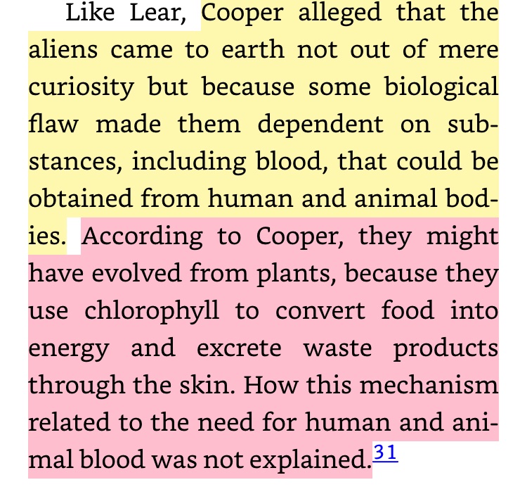 And you know what? Bill Cooper lived his fucking dream, and became the #1 conspiracy theorist in America on the back of his theories.So what were they? Well, PARTLY they seem to have been based on him thinking Little Shop of Horrors was a goddamn documentary or something: