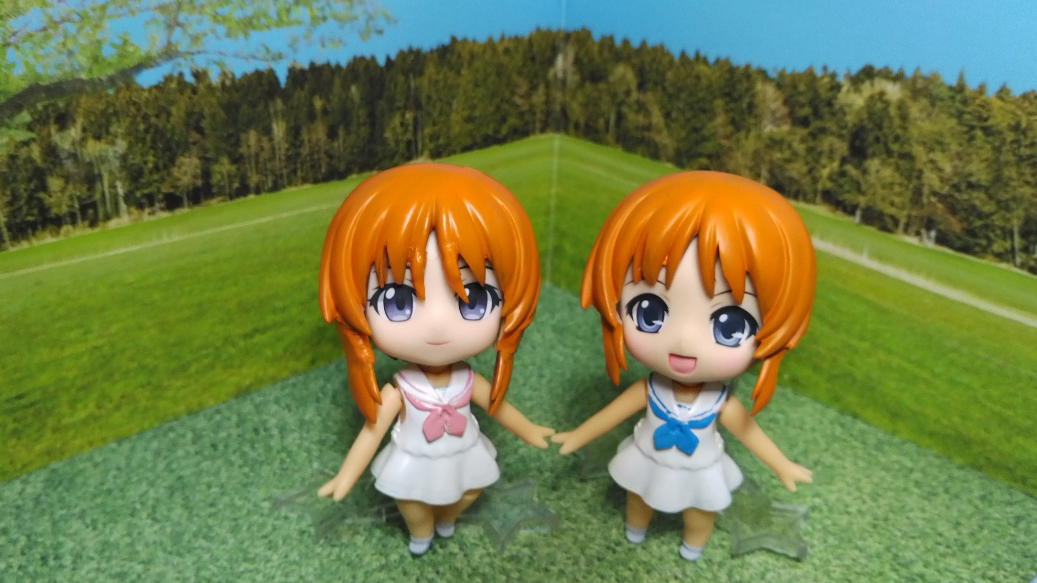 キカ カスタムねんどろ編 プル プルツー 見崎鳴 藤岡美咲 春日小糸 春日小唄 プルとプルツーは正確には双子じゃないか Zzもanotherも話がつらかったのでねんどろくらいは楽しげにしてあげたかった アルカナハートは癒し ガンダム