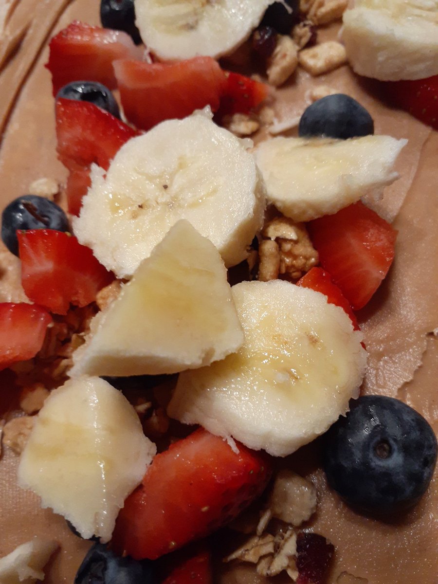 Peanut Butter Banana Berry Wrap available this Saturday @ Harvest Creek Venue <a href="/VisitShawneeOK/">Visit Shawnee, OK</a> <a href="/okiefoodtrucks/">Okie Food Trucks</a> #foodtruck #foodie #shopsmall #eatlocal