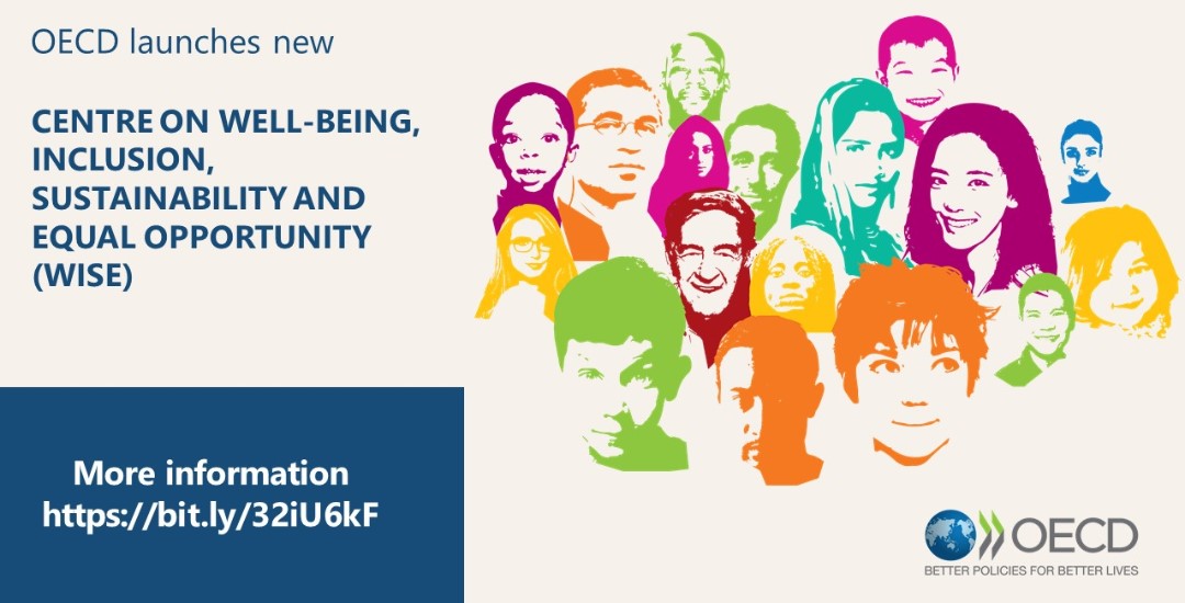 A_Gurria's tweet photo. Excited to launch the new #OECD Centre on Well-being, #Inclusion, Sustainability &amp; Equal Opportunity (WISE). The WISE Centre aims to ensure that delivering better lives for all remains at the heart of the #COVID19 response &amp; recovery strategies https://t.co/ONeXgpSITV https://t.co/wuHw1f6iww