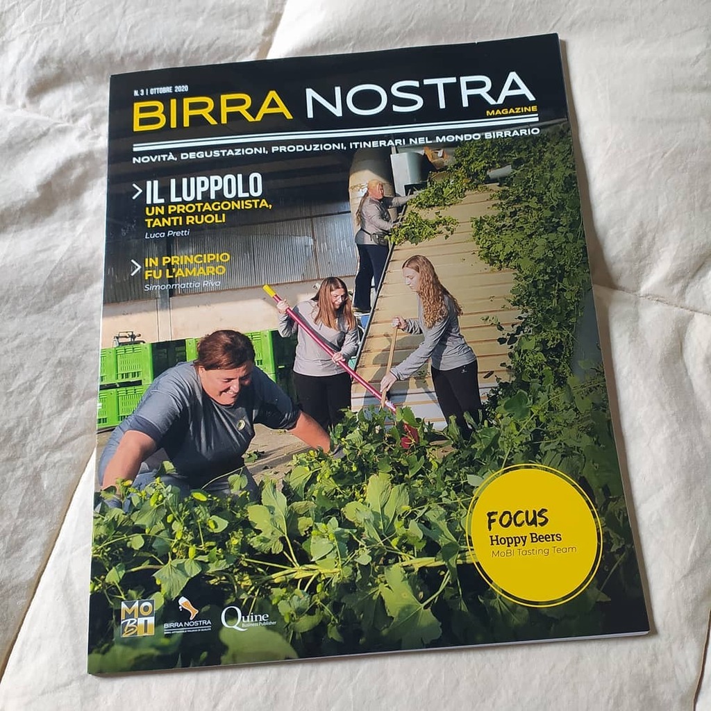 È arrivato <a href="/birranostramag/">Birra Nostra</a>, numero 3 tutto incentrato sul #luppolo! Grazie @mobi_movimentobirra 🍺👍🧡 instagr.am/p/CIA7JFrl3pH/