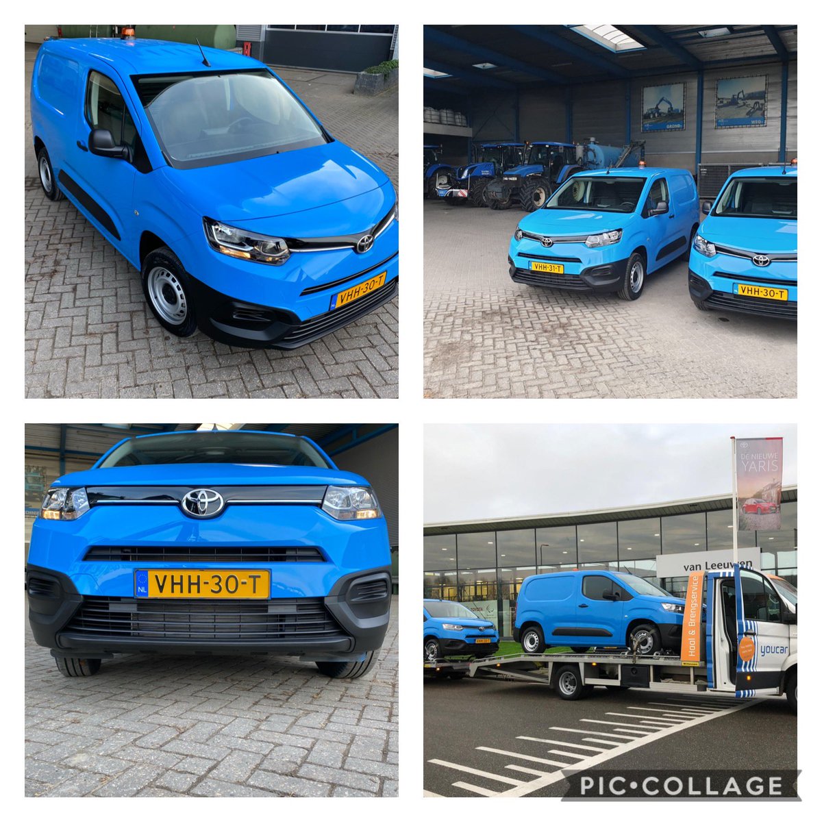 KAvanDaalenZn's tweet photo. Bij ons geen #blackfriday maar Blue Wednesday vandaag. Aflevering van een #kubota kx27 #StageV door #meerman en 2 x een #Toyota pro ace city door @VanLeeuwenAutoc #meerblauwopstraat https://t.co/DsDDCYcUQY