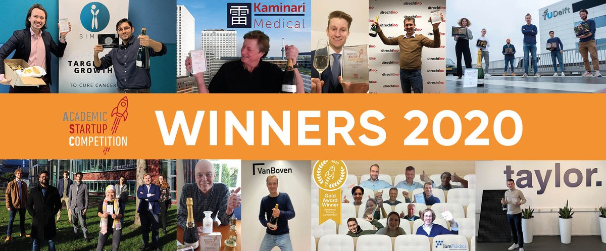 Congratulations to all the #ASC2020 winners! <a href="/VanBovenNL/">VanBoven</a>, <a href="/DeNoize4/">DeNoize</a>, Bimini Biotech, <a href="/digi_bio/">DigiBio</a>, @IamFluidics, Kaminari Medical, Lusoco, <a href="/u_crowds/">uCrowds</a>, NC Biomatrix and taylor welcome onboard! #startup #competition #tech #techleap #talent