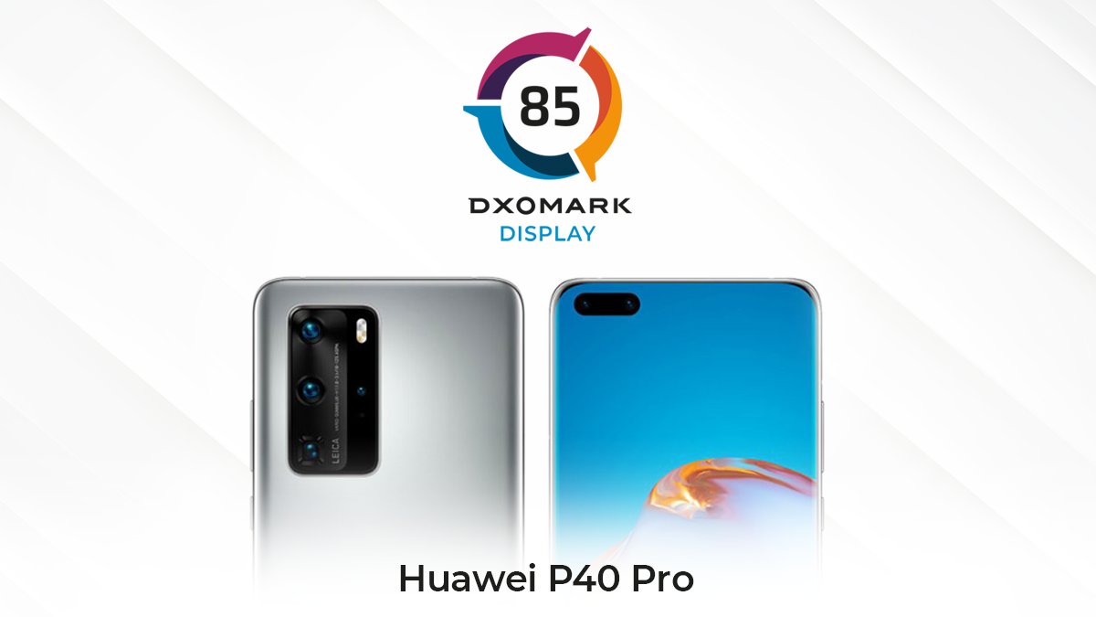 DXOMARK's tweet image. An overall #DXOMARK Display score of 85 places the @Huawei #P40Pro in fifth place in our rankings for smartphone display quality.

Read the full review: bit.ly/3m8Qt8A