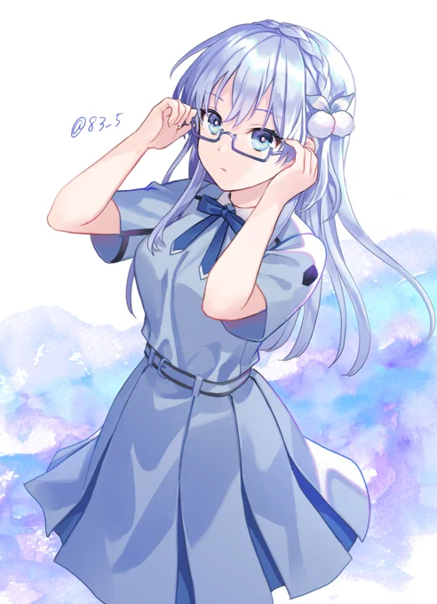 お題箱落書きリクエストより【最近の推しの子なんですが、22/7の丸山あかねちゃんを描いていただければなと!】お題ありがとうございました! 