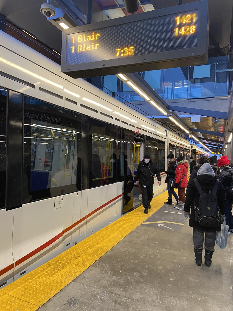 #LRT keeping it light. #welcome to #train #eternity. #octranspo #ottnews