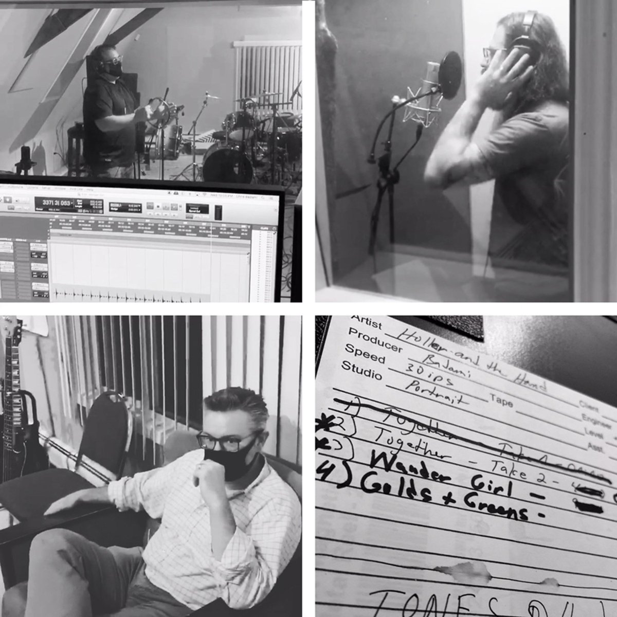 engineerrecords's tweet image. Holler and the Hand get back in the studio to record two new songs since their 'Together' track with us on the Lamp Light the Fire volume 3 compilation. 
They begin tracking their second EP this Winter too. 
@HollerHand  engineerrecords.bandcamp.com/album/lamp-lig…