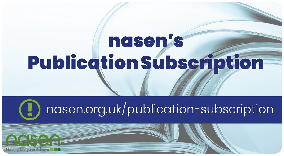 nasen_org's tweet photo. COMING SOON Jan 21: nasen's Publication Subscription will give you online access to three well-established journals; #SUFL, #JORSEN and #BJSE, as well as a hard copy of nasen #Connect! register your interest today: https://t.co/YN6ajAU9cc
#PublicationSubscription @WileyEducation https://t.co/LRTpjAuSdb