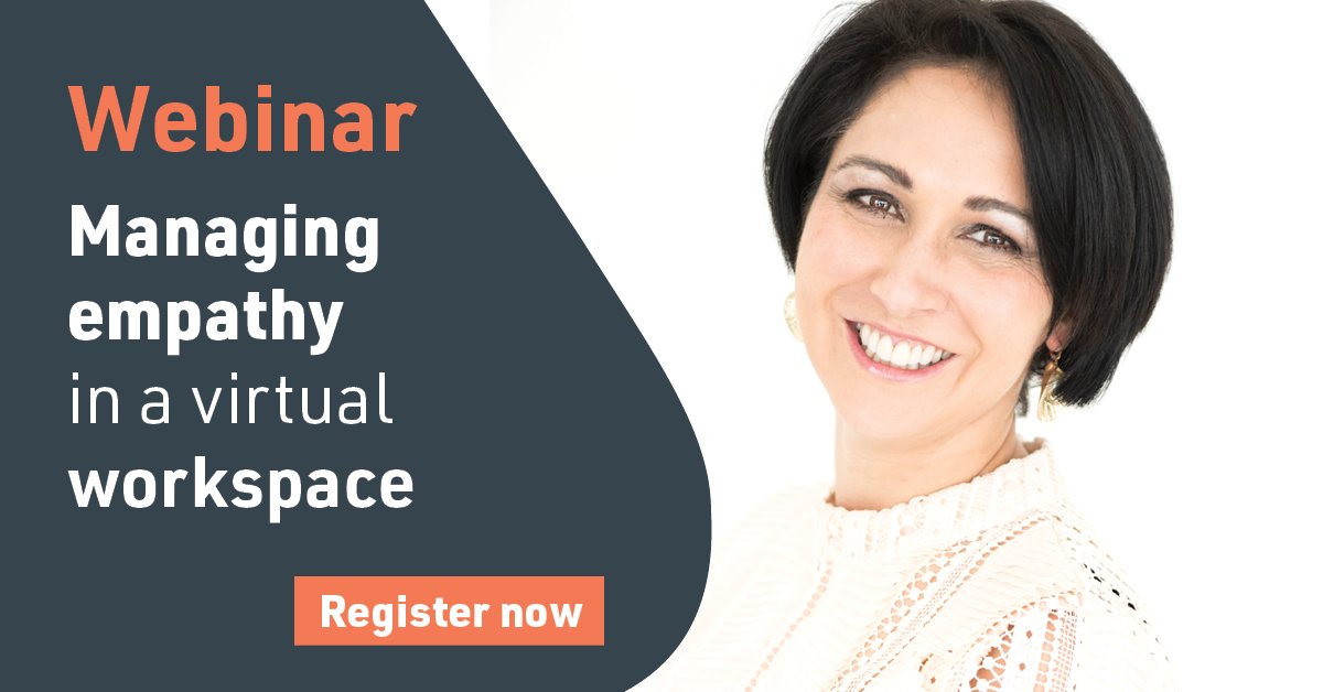 Do you have the skills to lead and communicate empathy remotely? Join our webinar with World Economic Forum speaker Belinda Parmar OBE to learn how to operate more empathically in a virtual workspace. Register here bit.ly/361aHM7