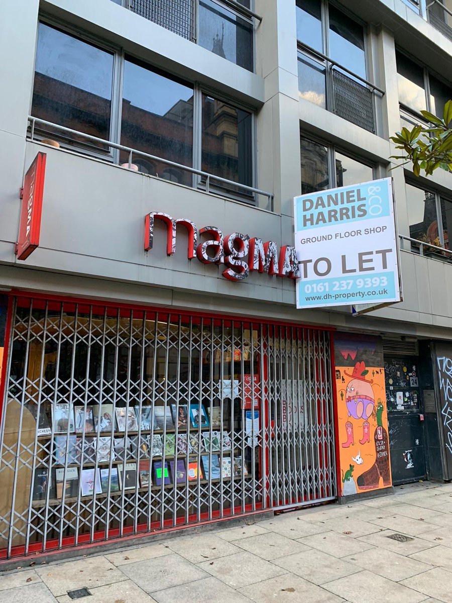 Thank you for all your kind messages of support. 💕 

Twitter is now blocking our replies. 🙄 

We’ll be reopen on the 3rd of DEC and operate as normally as possible. The details aren’t finalised, but we imagine we will stop trading from the MCR location around early March. 😭