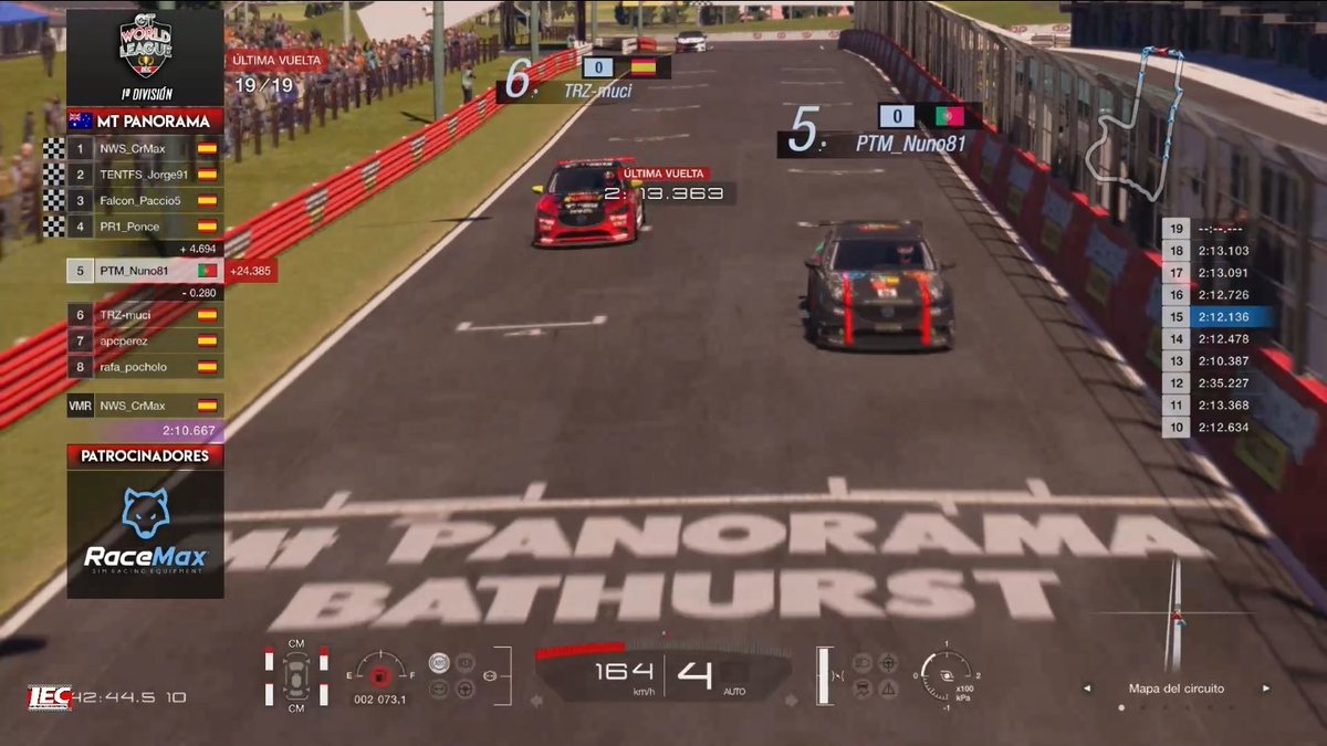 E ontem foram 2 excelentes corridas para a PTM... muita diversao e dois top5 para animar a malta! 👏👏

O <a href="/JL_243/">Jorge Luis</a> faz P4 na @ligagtportugal 

O <a href="/Nuno_Andrade_81/">PTM_Nuno81</a> faz P5  no <a href="/lecesports/">LEC Esports</a> 

Espectaculooooooooolo