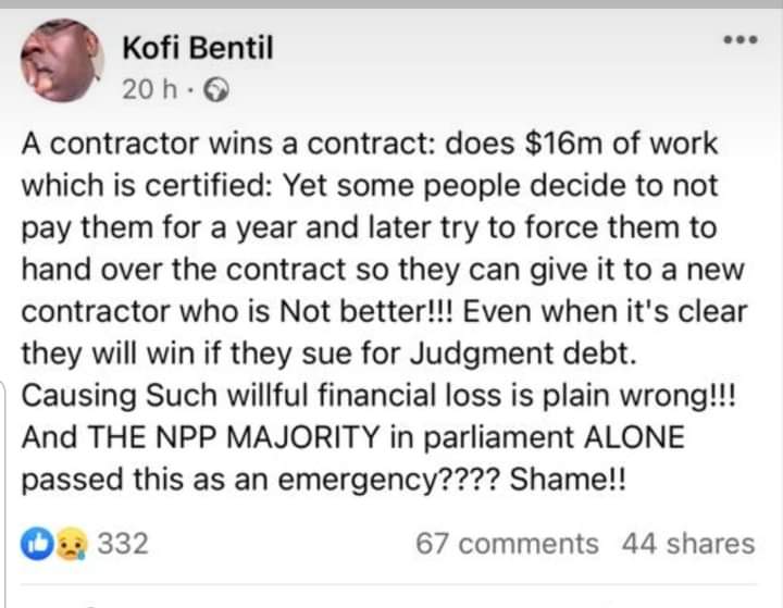 CheEsquire's tweet image. Why we say #AkufoAddoIsCorrupt