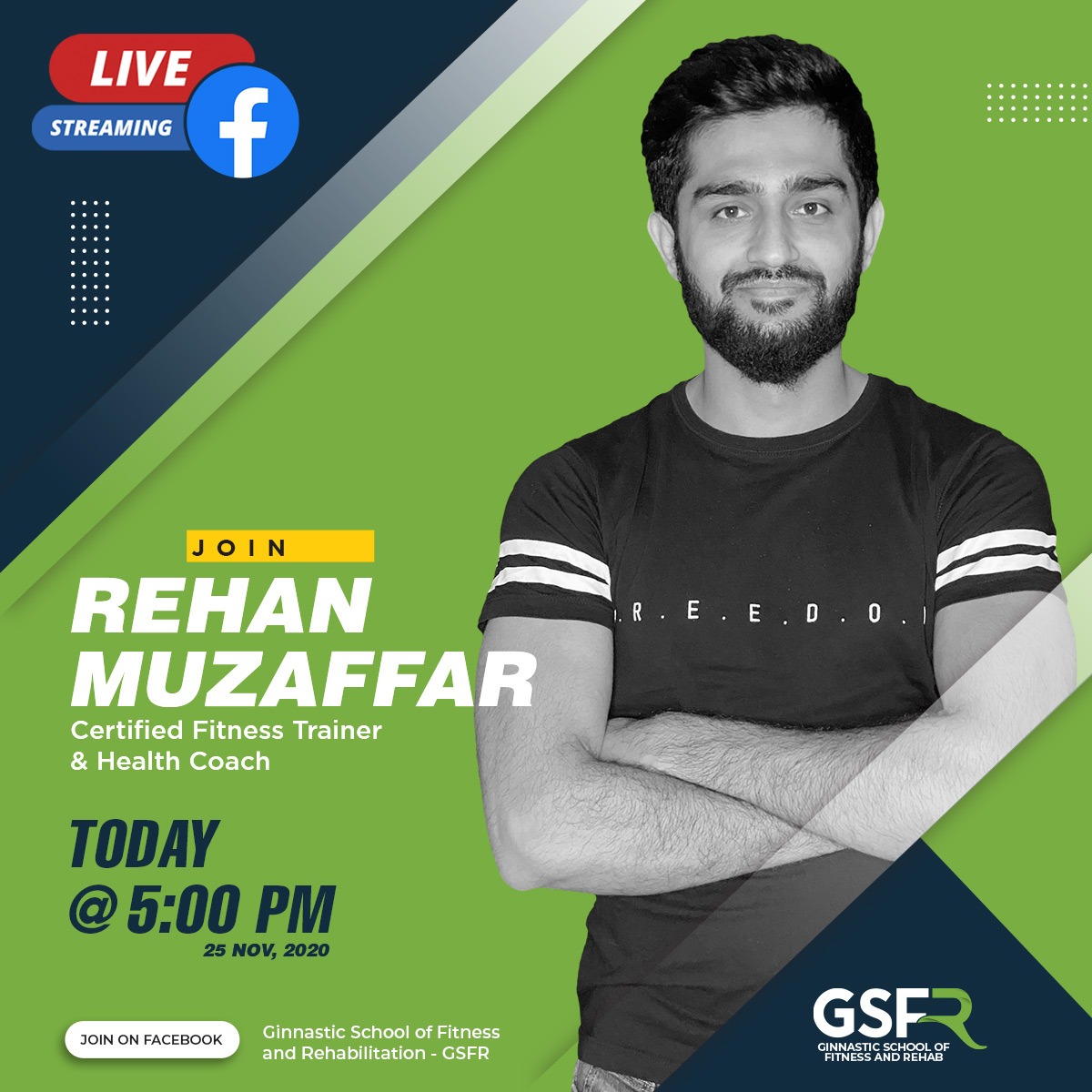 GsfrOfficial's tweet photo. #Livesession #Staytuned https://t.co/EdAVFOdk3G