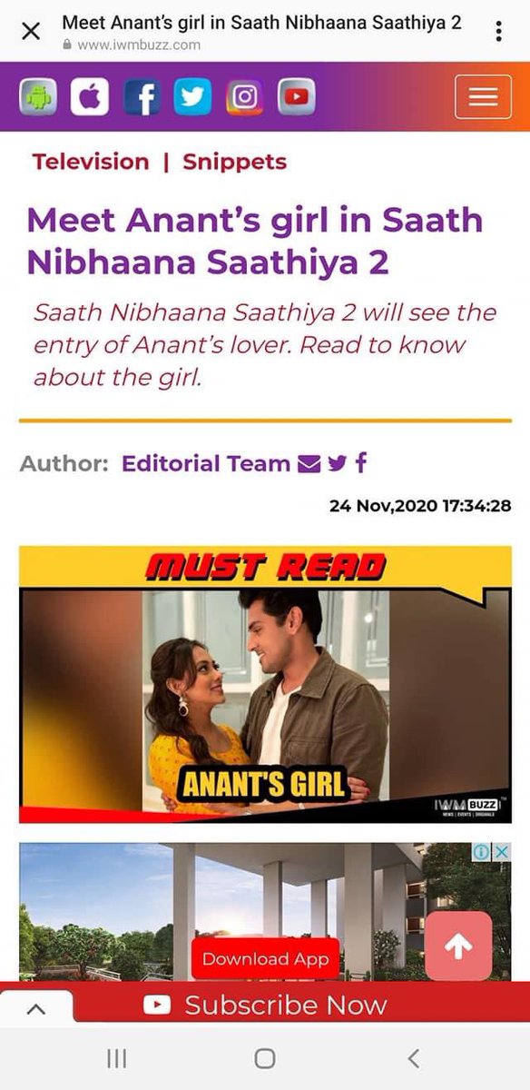 KrutikaDesai16's tweet image. New Journey in television #ParallelLead #SathNibhanaSathiya ♥️