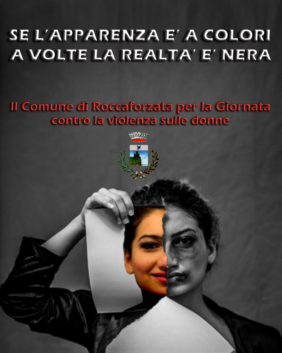 roccaforzata's tweet photo. Il Comune di Roccaforzata per la Giornata mondiale contro la violenza sulle donne. 

#25novembre #25novembre2020 #nonseisola #stopviolenzasulledonne #stopfemminicidio https://t.co/91IbsArv9t