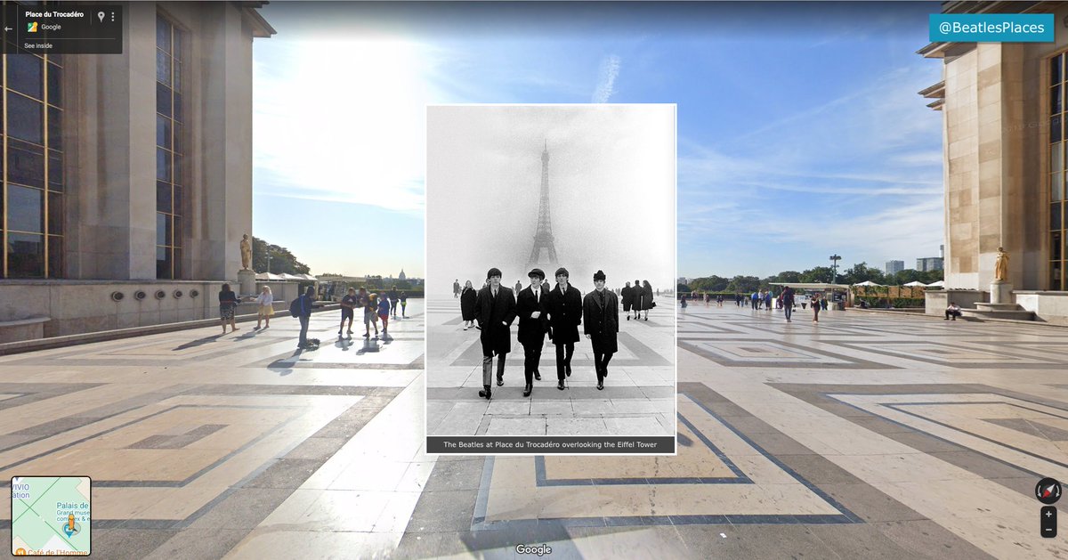 In January 1964 the #Beatles played a three week season at the Olympia Theatre in Paris, staying at the George V Hotel. Here, they got the news that ‘I Want to Hold Your Hand’ had reached No. 1 on the American charts – perfectly timed for their first US visit in February.