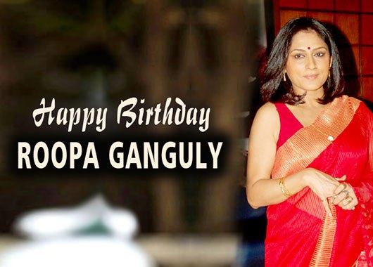 HAPPY BIRTHDAY ROOPA GANGULY JI 