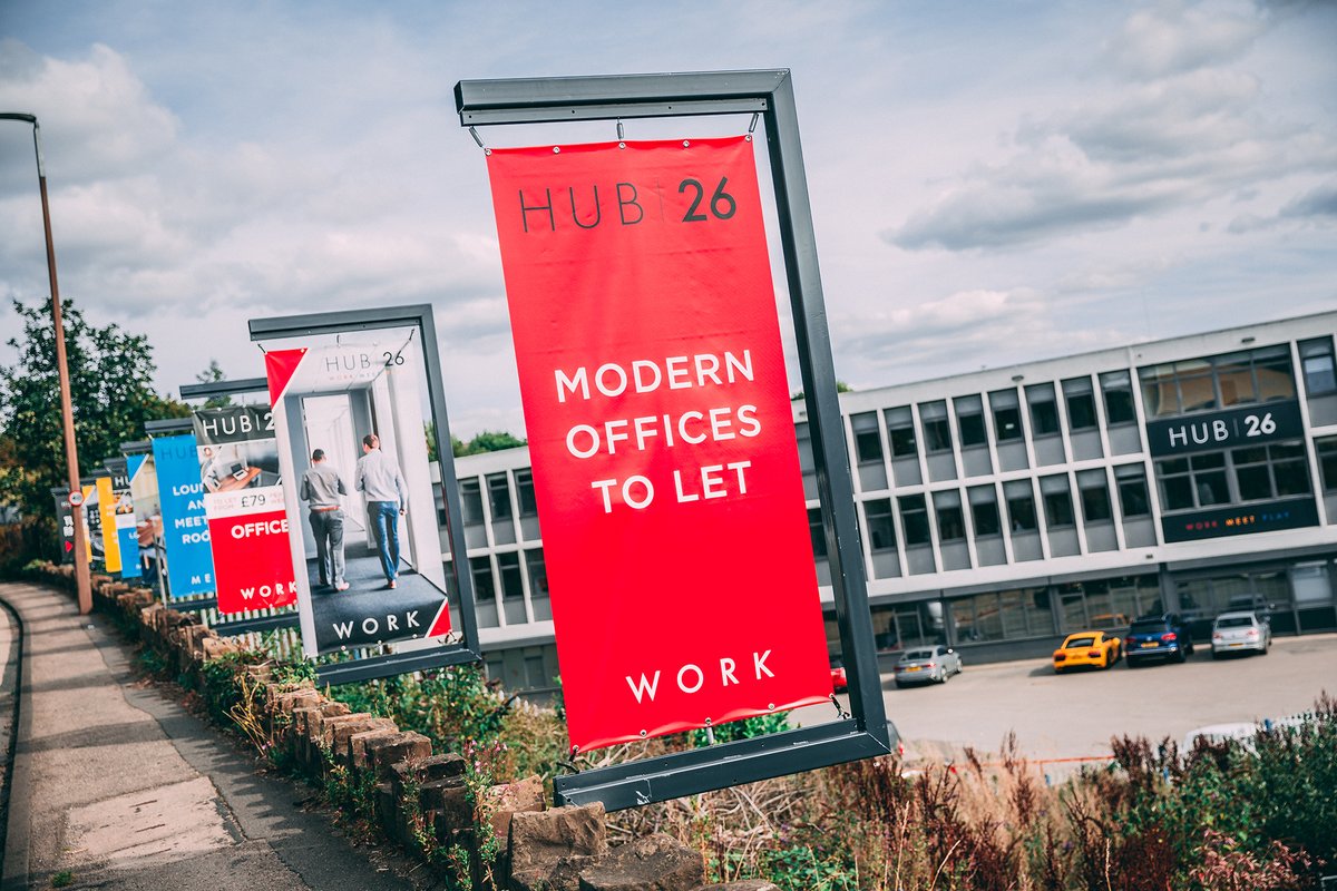 HUB26_UK's tweet photo. 🚙🚗Looking for an #Office solution that leaves stressful city centre working behind?
HUB26 is located just off the M62 with FREE parking, making us easy to access from Bradford, Leeds and Huddersfield 🤩
👉Find out more about #HUB26 Offices here: https://t.co/uqKoLrHPbJ https://t.co/CRAiDNwsTi