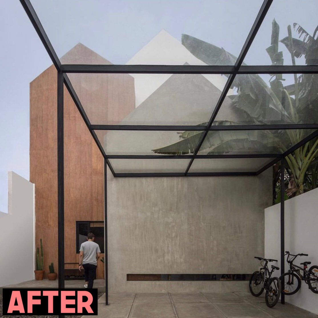 Tojimato's tweet photo. NAFAS BARU—
PART 2
Namun begitu, rumah sahabat saya ini sememangnya diberi transformasi serta nip and tuck yang secocok untuk menjadikannya sebuah kediaman urban yang moden. 

Dan yang menariknya, pohon pisang di pinggir rumah masih dibiarkan tumbuh melata. https://t.co/7b2PiBpH38