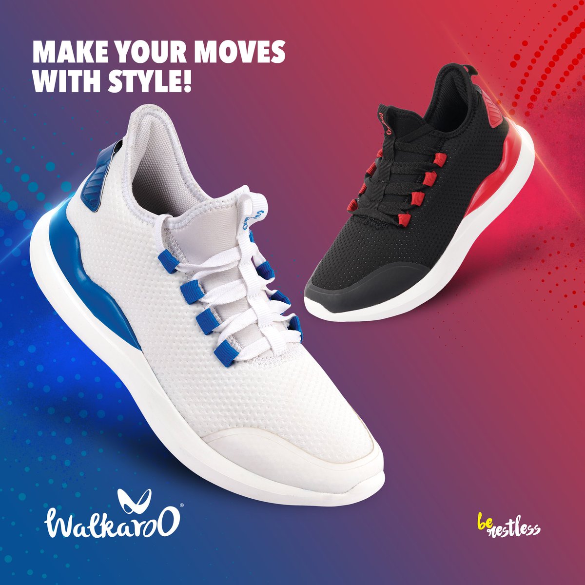 walkaroo running shoes