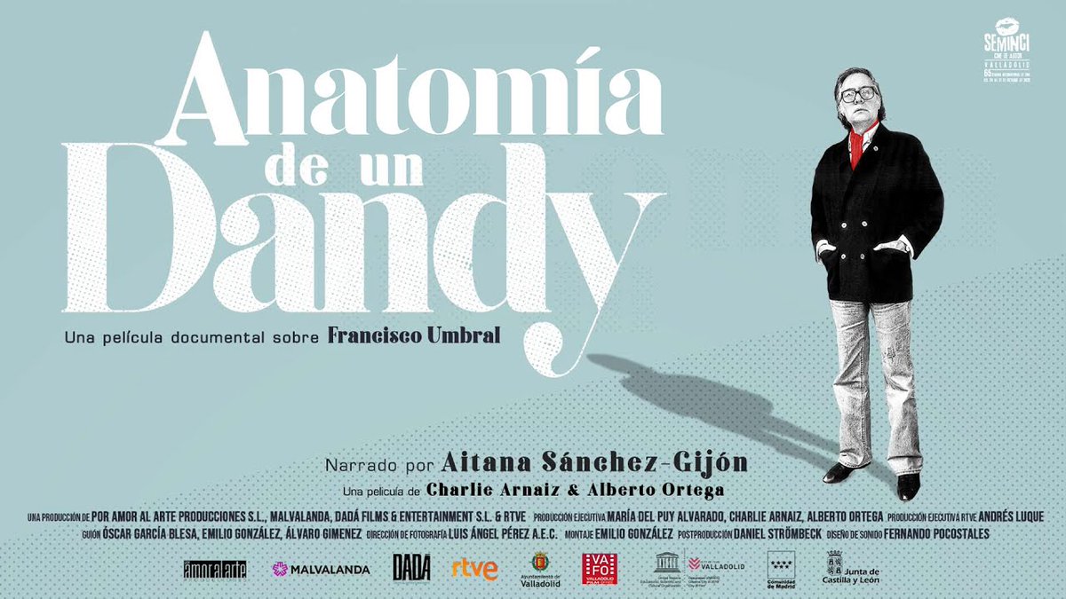 Era un señor antipático que escribía como Dios. Muy simplón: redujo la movida a una pelea entre Ramoncín y los Pegamoides. Pero era un observador agudo. UMBRAL se merecía una serie o,al menos, un documental. Ha llegado el documental, "Anatomía de un dandy" youtu.be/462QU0EqlbQ