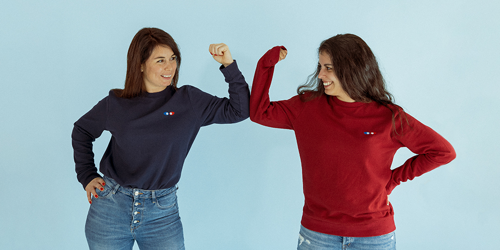 LeRegardFR's tweet photo. Wow !
Ça y est ! On a la date de lancement !
Si tu veux un beau sweat #madeinFrance 100% #recyclé et réalisé par des travailleurs handicapés (#handiresponsable), RDV ce mardi 1er décembre à 10h ! 😍
Et si en attendant, tu veux en voir plus, c'est ici : https://t.co/SMD44kChAs https://t.co/a0MBDi6jqC