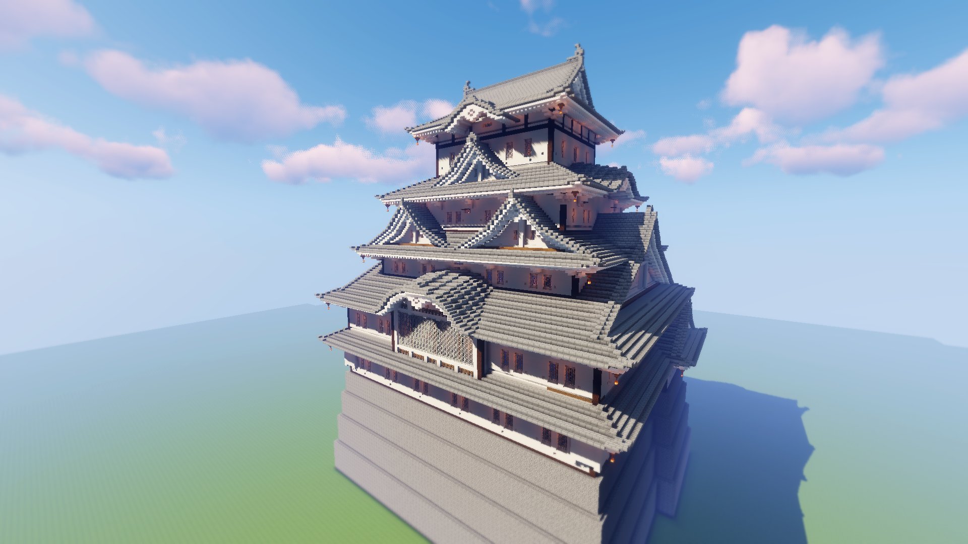 Seven これで５分の１完成 姫路マジでかいなｗ Minecraft建築コミュ マイクラ 姫路城 T Co Soxfp8ph7q Twitter