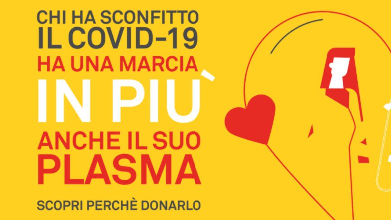 BuonSangue1's tweet photo. Chi dona il plasma ha una marcia in più, la campagna Fidas e tutte le informazioni necessarie per donare plasma iperimmune
https://t.co/v8dAIWZZML https://t.co/8gGuKIfUwQ