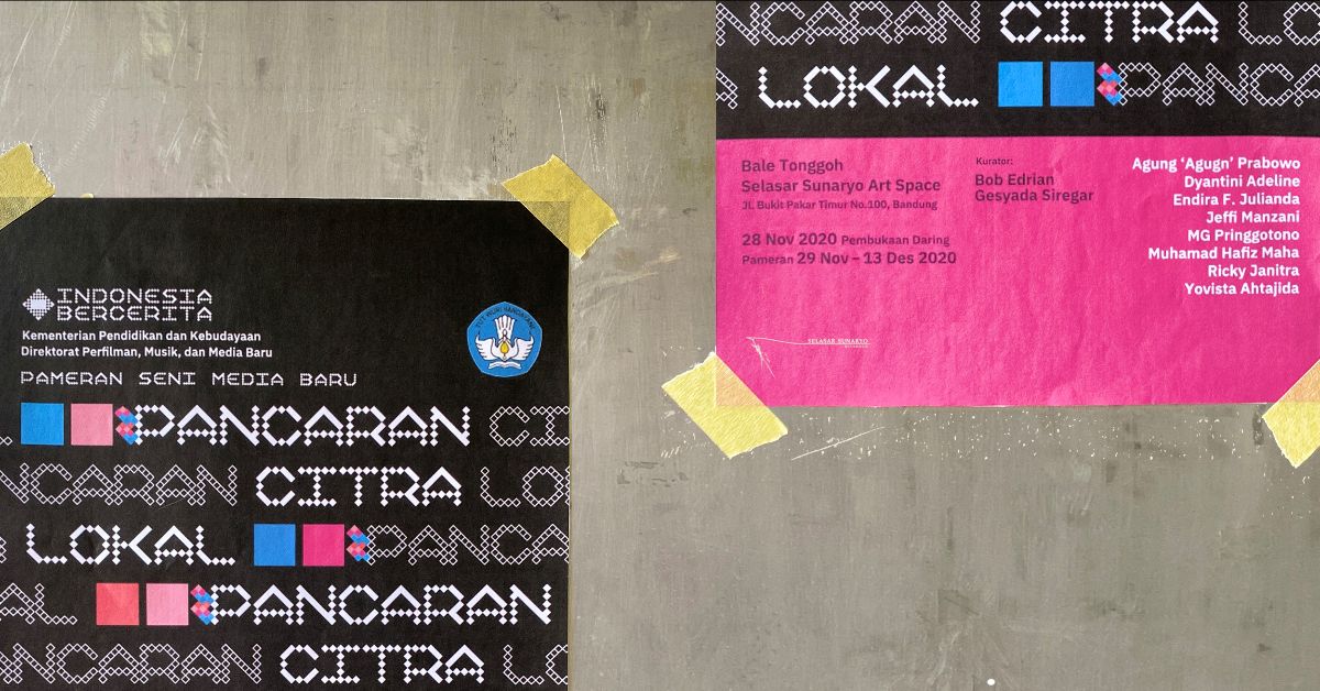 [Undangan] Pameran Seni Media Baru PANCARAN CITRA LOKAL | Sabtu, 28 November 2020 | 15.00 WIB | Bale Tonggoh, SSAS - mailchi.mp/c85c3f045701/p…