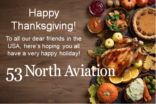 53northaviation's tweet photo. Happy Thanksgiving!
#thanksgiving #aviation #53northaviation https://t.co/tFeQDssnL8