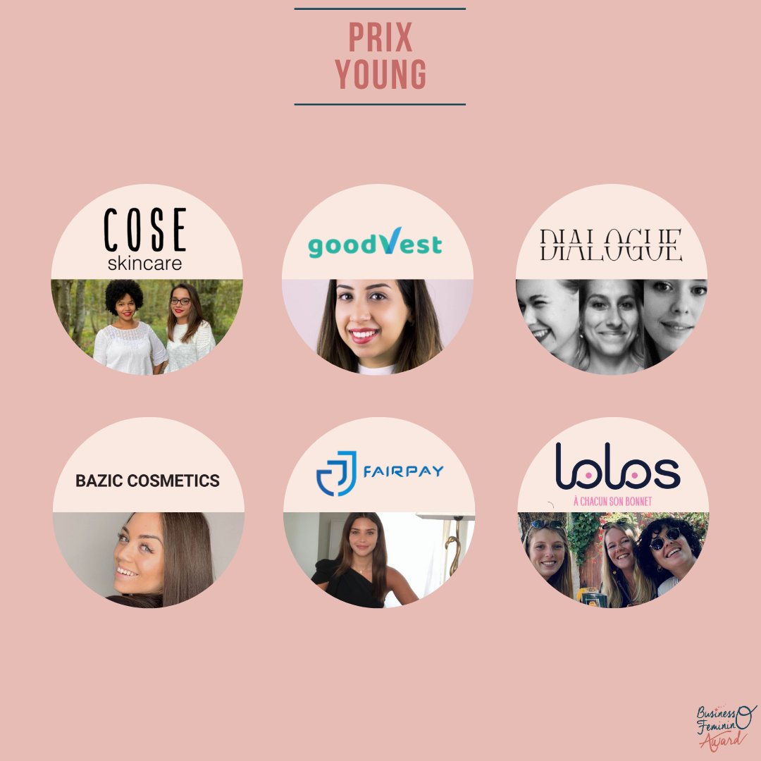 BizzOfeminin's tweet photo. Nous vous présentons les 27 finalistes des Business O Féminin Awards 2020 ! #BOFA2020
27 #startups fondées ou cofondées par des femmes qui vont pitcher virtuellement ce jeudi 26 novembre devant notre jury de marque autour de 3 prix : Impact, Makers, &amp; Young ! #femalefounders👇🦹‍♀️ https://t.co/jKDH9WVQH3
