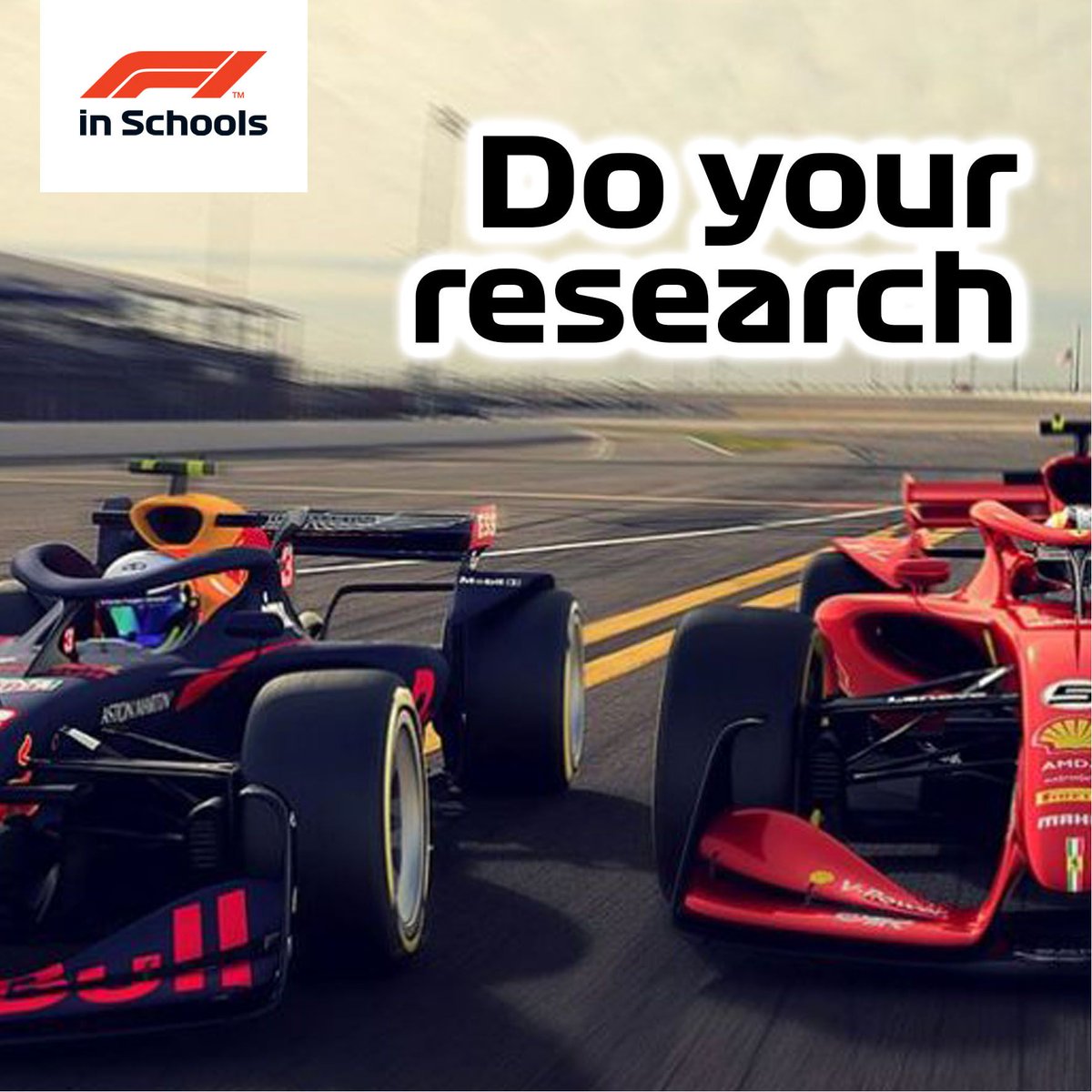 Do your research  - look around for inspiration for your F1 car of the Future. This might be previous F1 in Schools cars, real F1 cars, space ships, birds, fish, a speaker, a tree.. Inspiration can come from anywhere!
buff.ly/2xkR3J7
#f1inschoolsuk #weraceasone