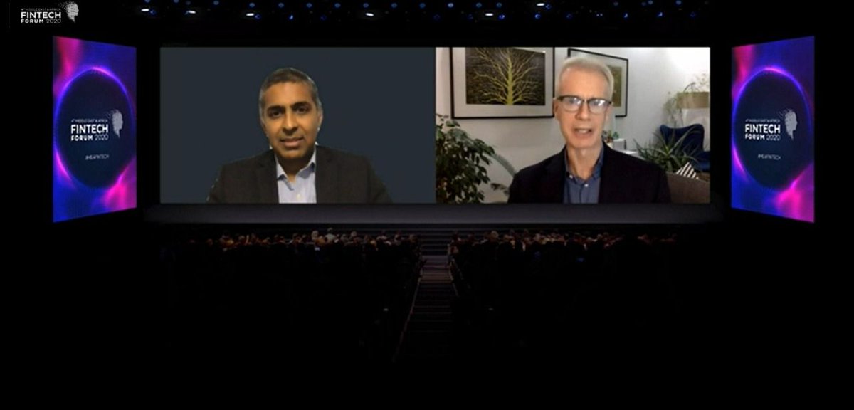MEAfintech's tweet photo. Transaction banking has seen huge disruption in the last few years due to digitization, automation, and FinTech. Experts Hari Moorthy and @julesromanelli take to our virtual stage to put the spotlight on #transactionbanking in Day 2. Keep watching this space for more updates. https://t.co/FpRjin76k1