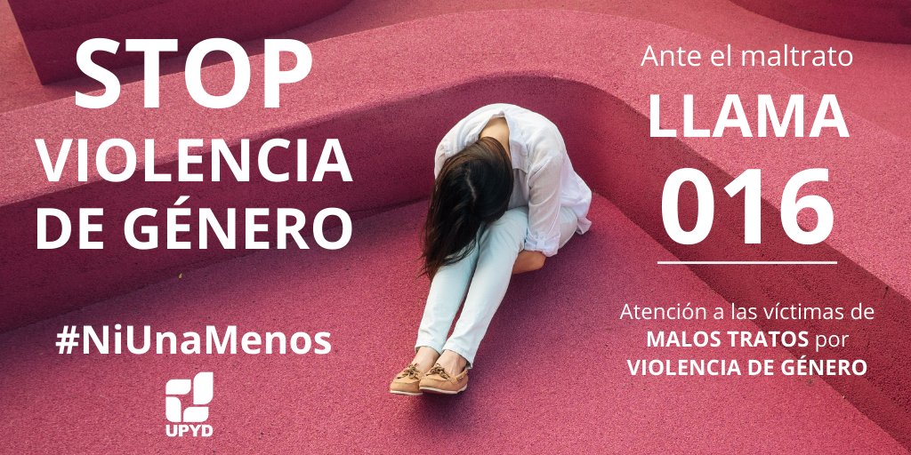 Día Internacional para la Eliminación de la Violencia contra la Mujer #25N

🗣️Recordamos a las víctimas. y exigimos cambios políticos, sociales y legales

Algo hacemos mal si TODOS los años lamentamos las vidas rotas por el maltrato.

📲A la primera señal llama al 016 #niunamenos