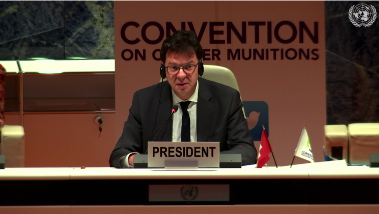 swiss_un's tweet image. 10 years of #CCM: states, int. organizations &amp;amp; civil society have paved the way for a great success in #humanitarian disarmament. A perfect example of how multilateralism contributes to a better world and a common rules-based order.
So 🇨🇭 at #CCM2RevCon 
➡️bit.ly/33gJP8T