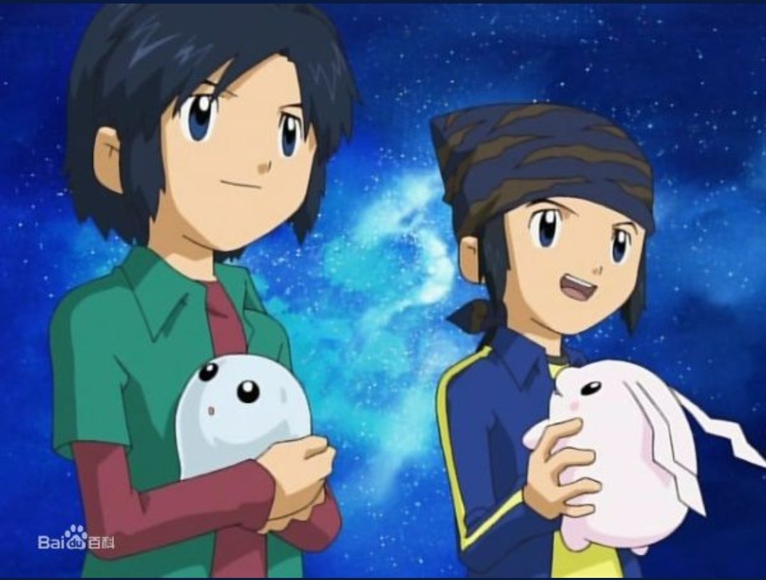 いい双子の日 #Digimon デジモンフロンティアの源輝二くん&木村輝一くん