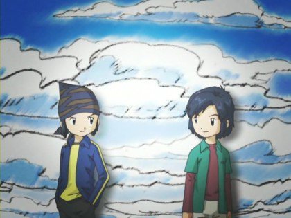 いい双子の日 #Digimon デジモンフロンティアの源輝二くん&木村輝一くん