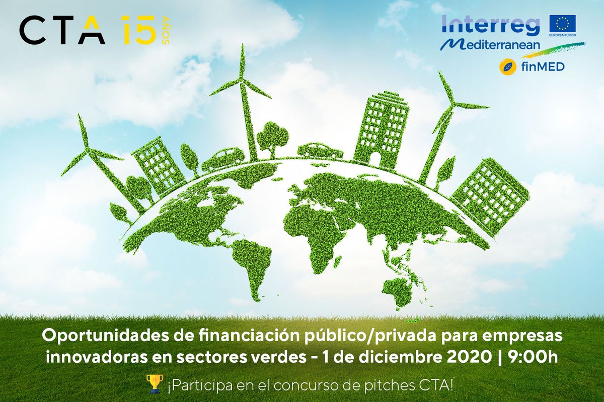 🗓️1/12/20 | Oportunidades de #financiación público/privada y Concurso de Pitches CTA para #pymes innovadoras y #startups

👉Con <a href="/NetinClub/">Netin Club</a>, <a href="/iberdrola/">Iberdrola</a> Perseo, <a href="/BancoSabadell/">Banco Sabadell</a> Venture, <a href="/creasimpacto/">Creas</a>, Suma Capital, @CDTIoficial y  <a href="/enisa/">enisa</a>
 
¡Inscríbete! finmed-b2-finance-event.b2match.io